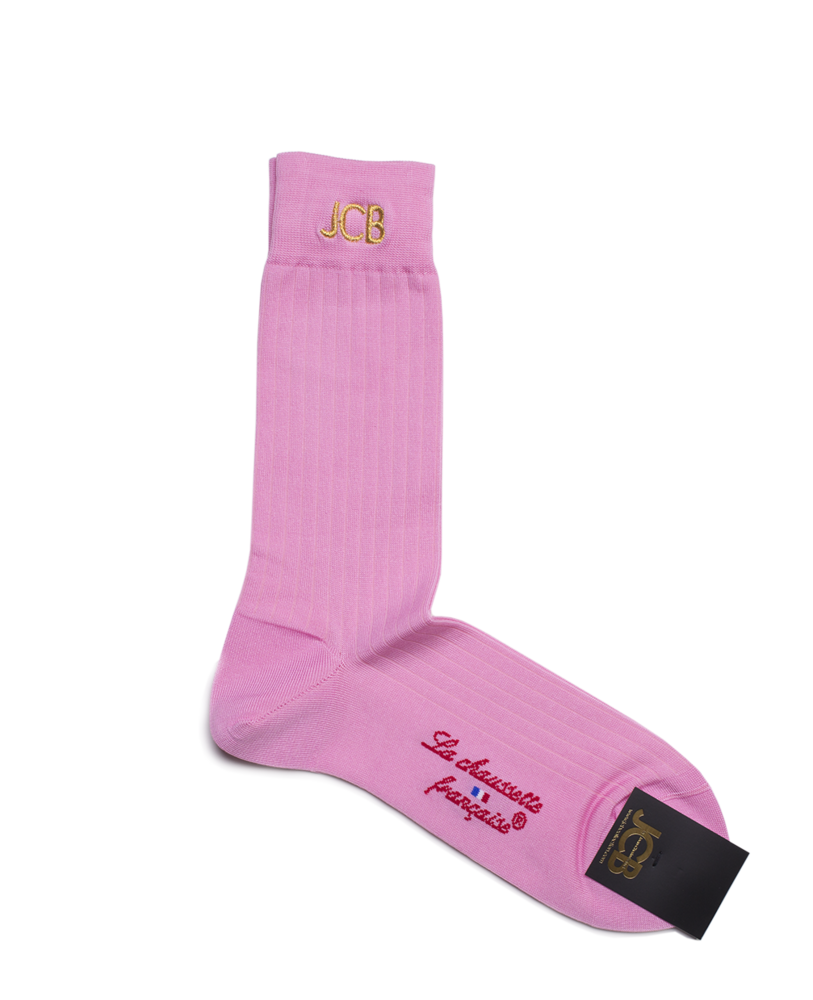 JCB Signature Men's Pink Socks
